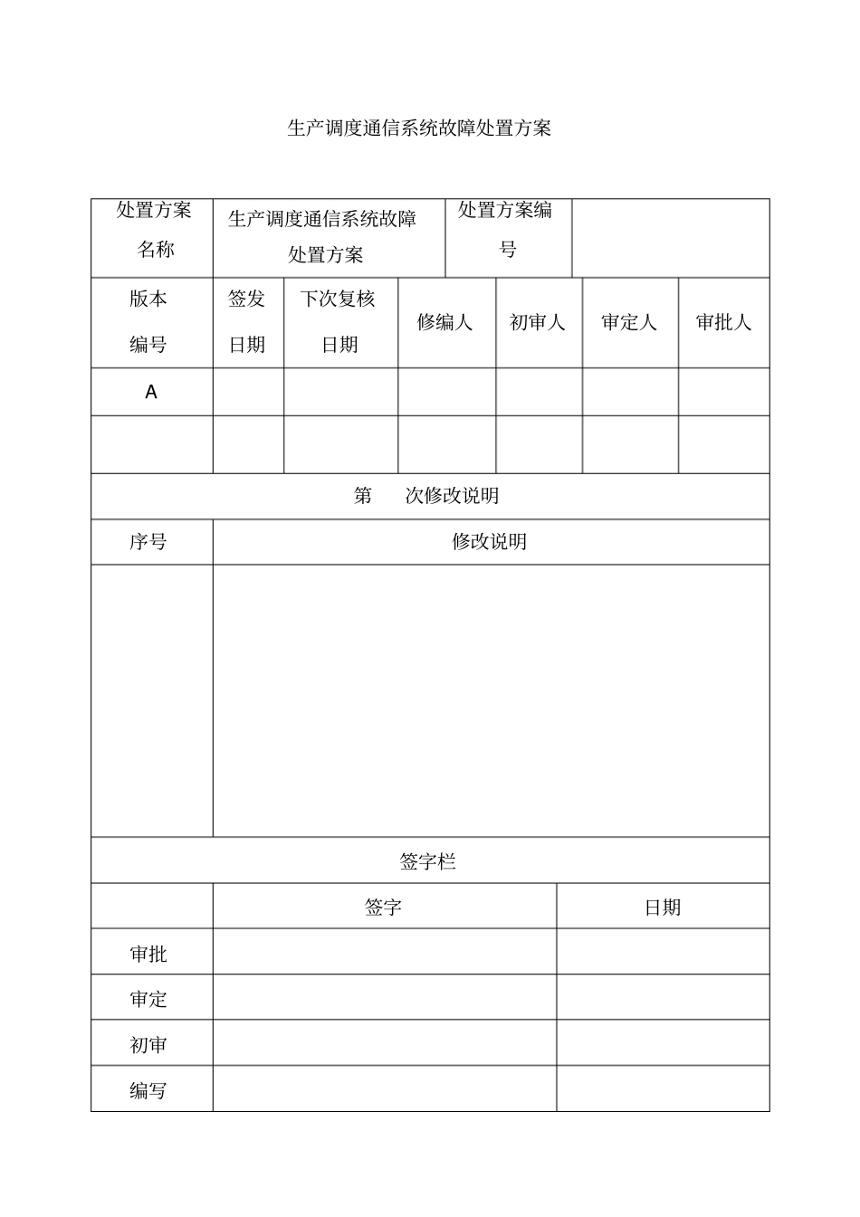 调度通信系统故障处置方案_第3页