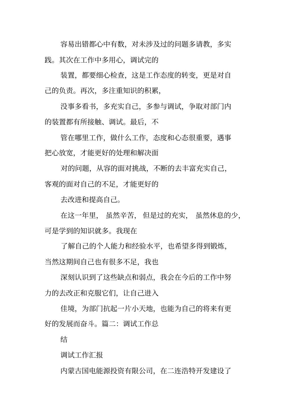 调试员工作总结_第3页