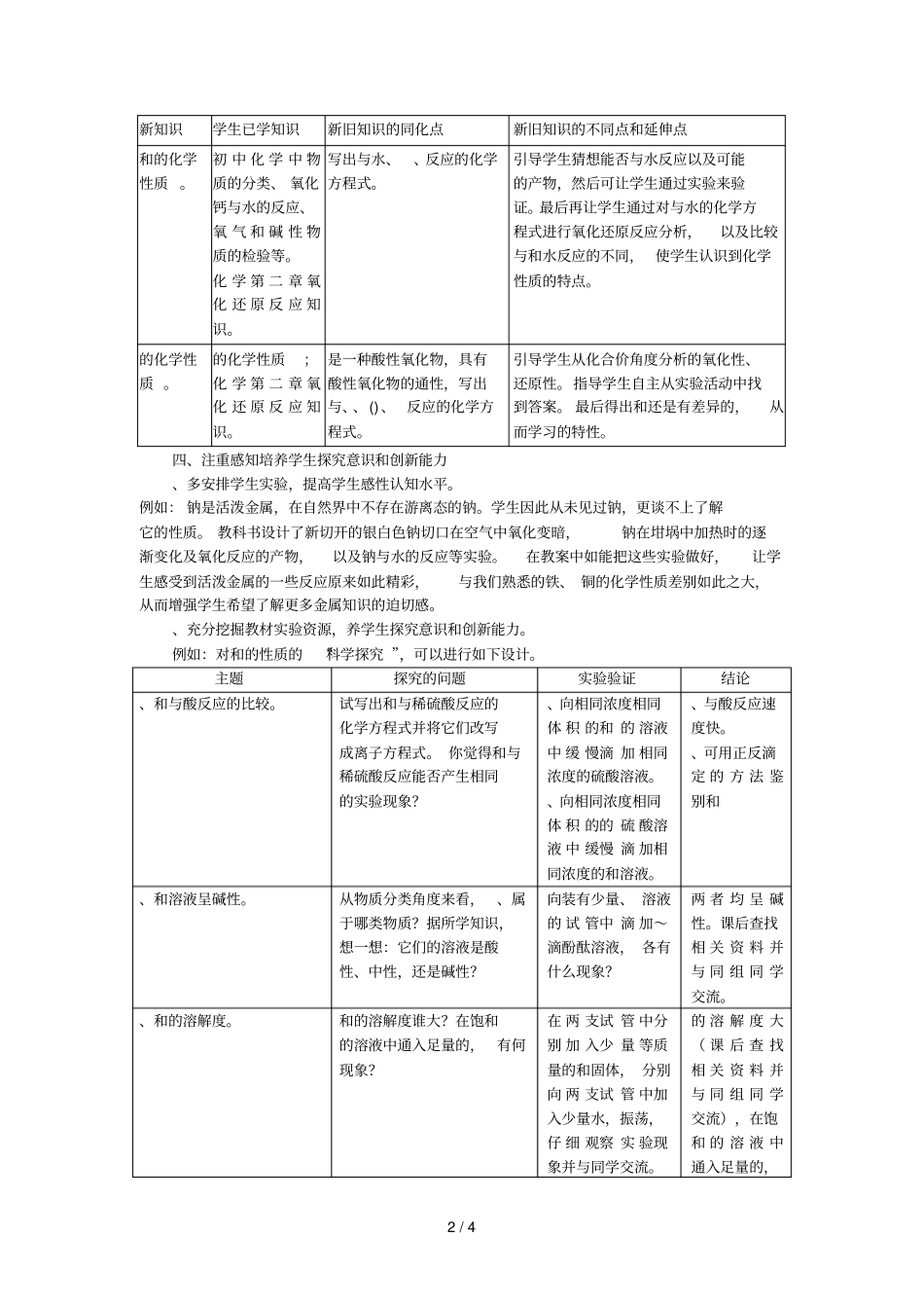 谈元素及其化合物的有效教学策略_第2页