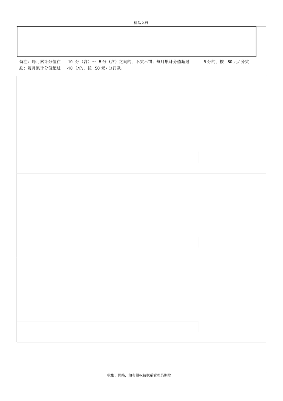 货运绩效考核表复习过程_第3页