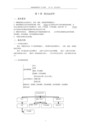质点运动学讲解