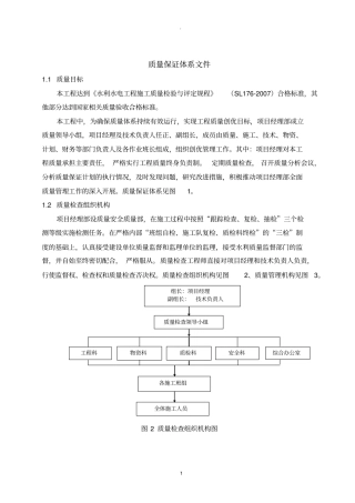 质量保证体系文件