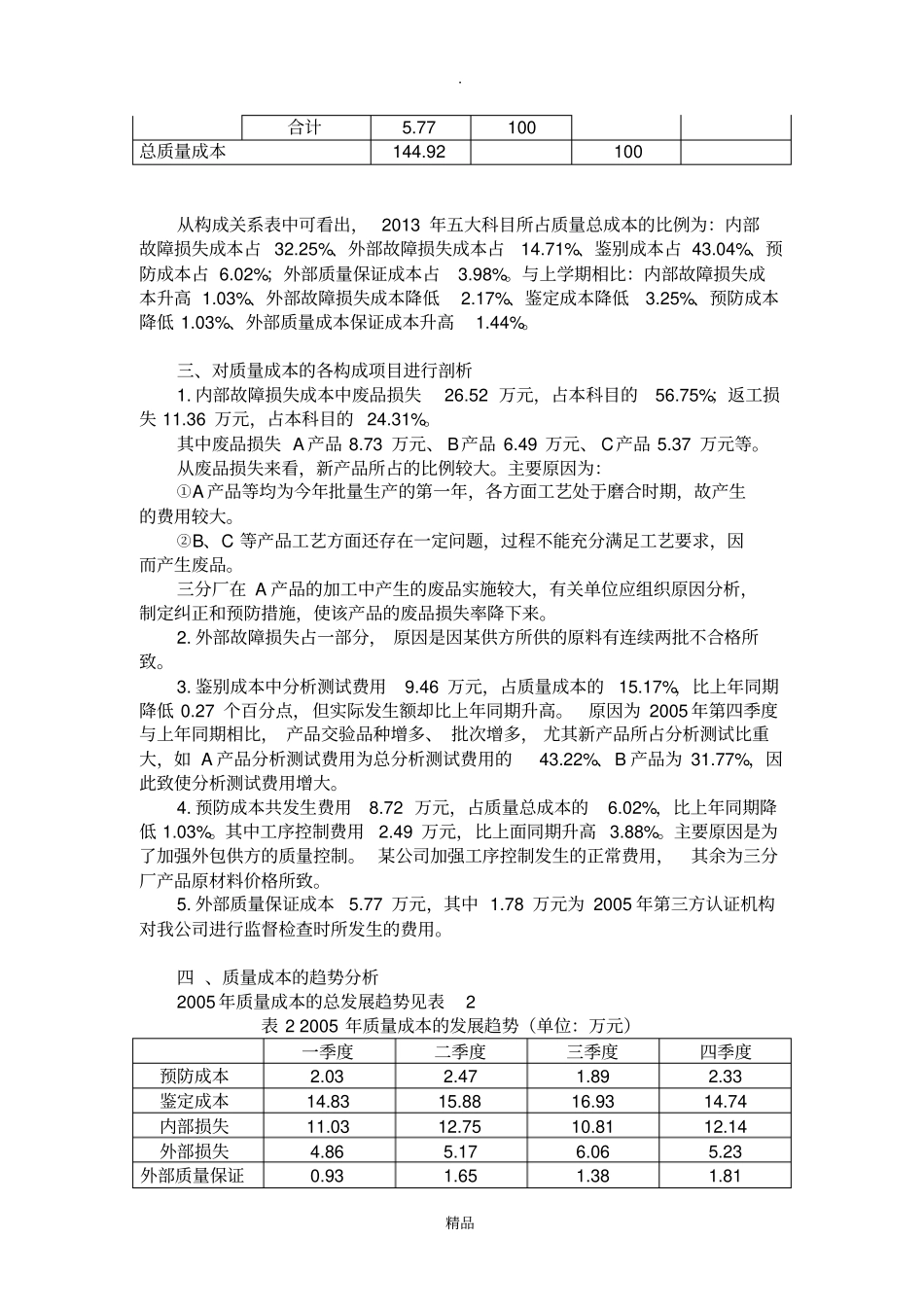 质量成本分析报告10241_第3页