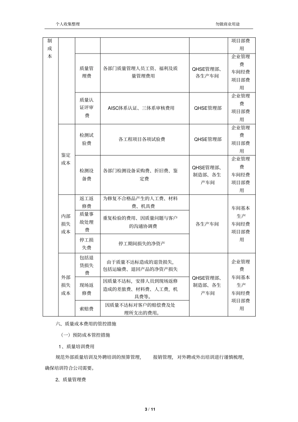 质量成本控制程序13_第3页