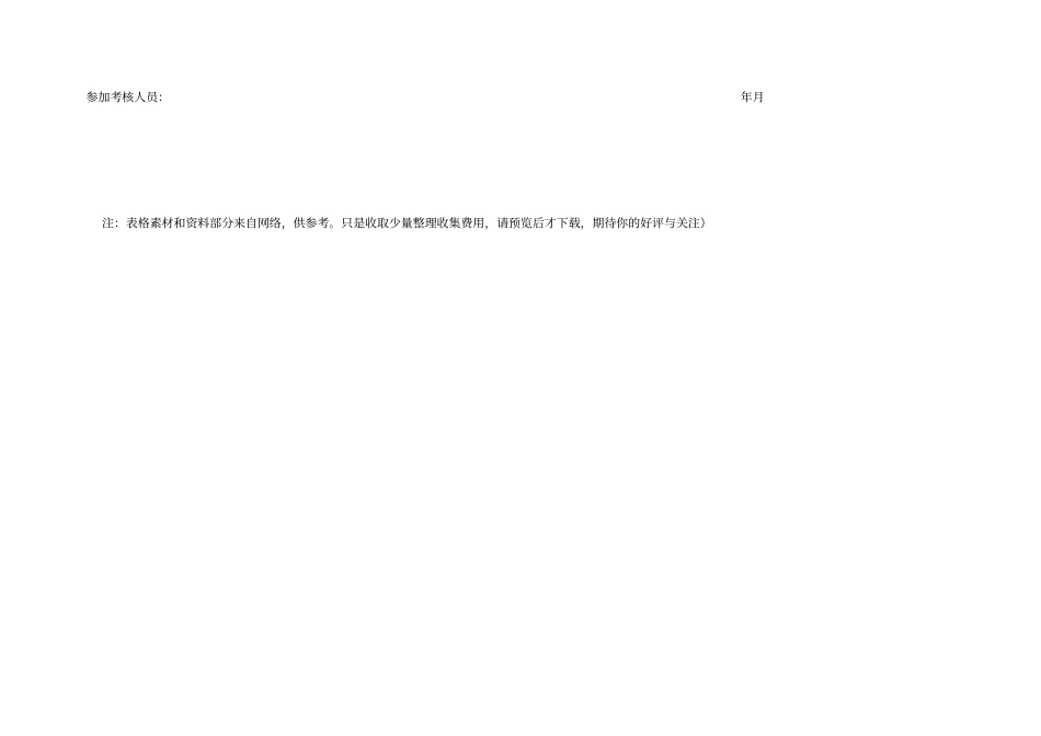 质量目标考核表_第3页