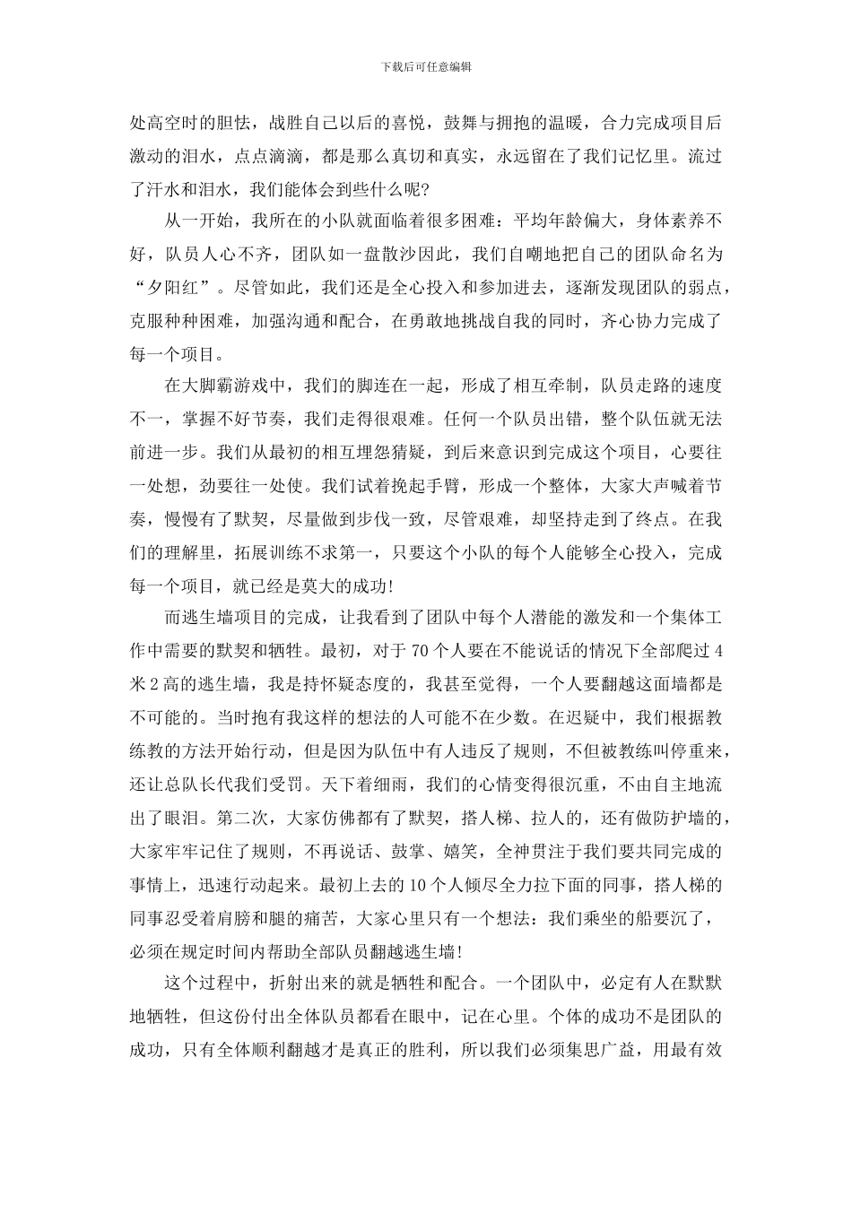 团队的力量励志演讲稿_第2页