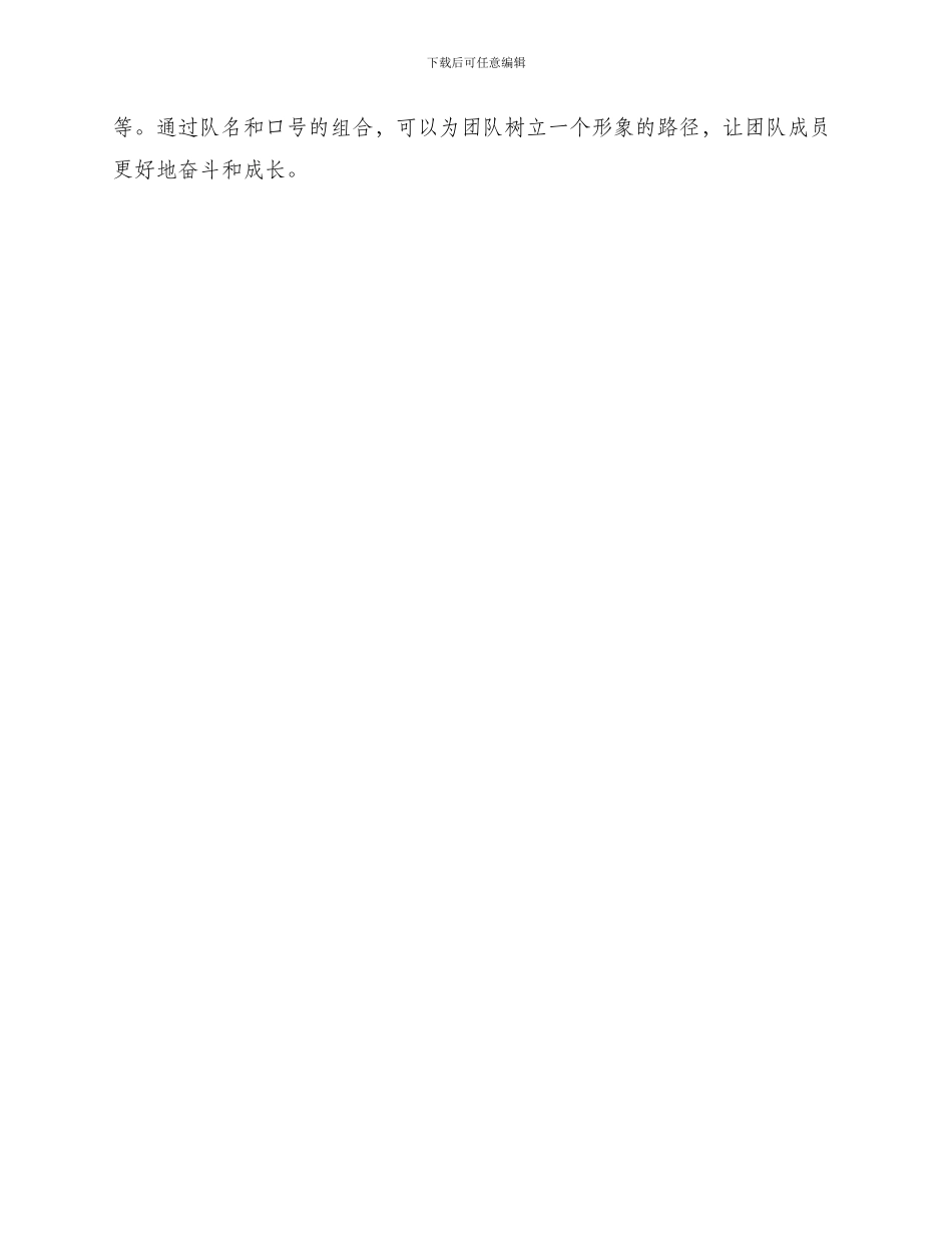 团队队名与口号_第3页