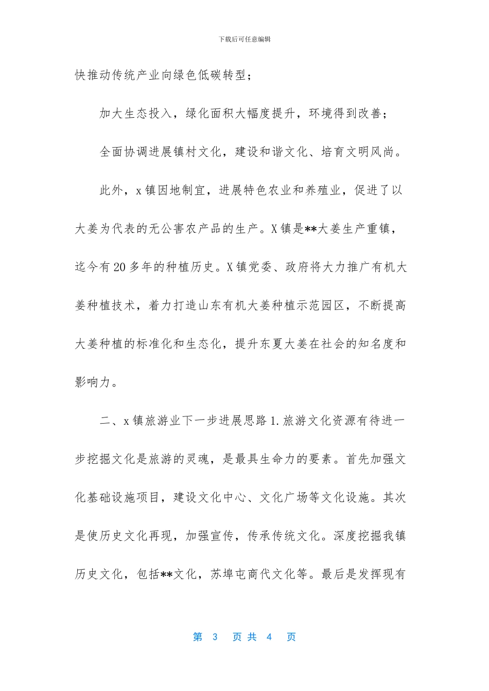 地方旅游发展现状及思路_第3页