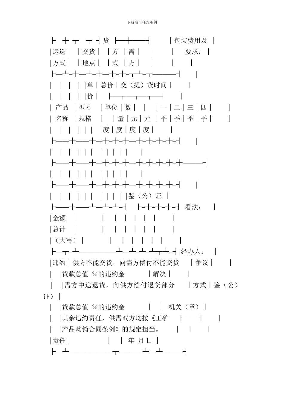 地质机械仪器产品购销合同地质_第3页