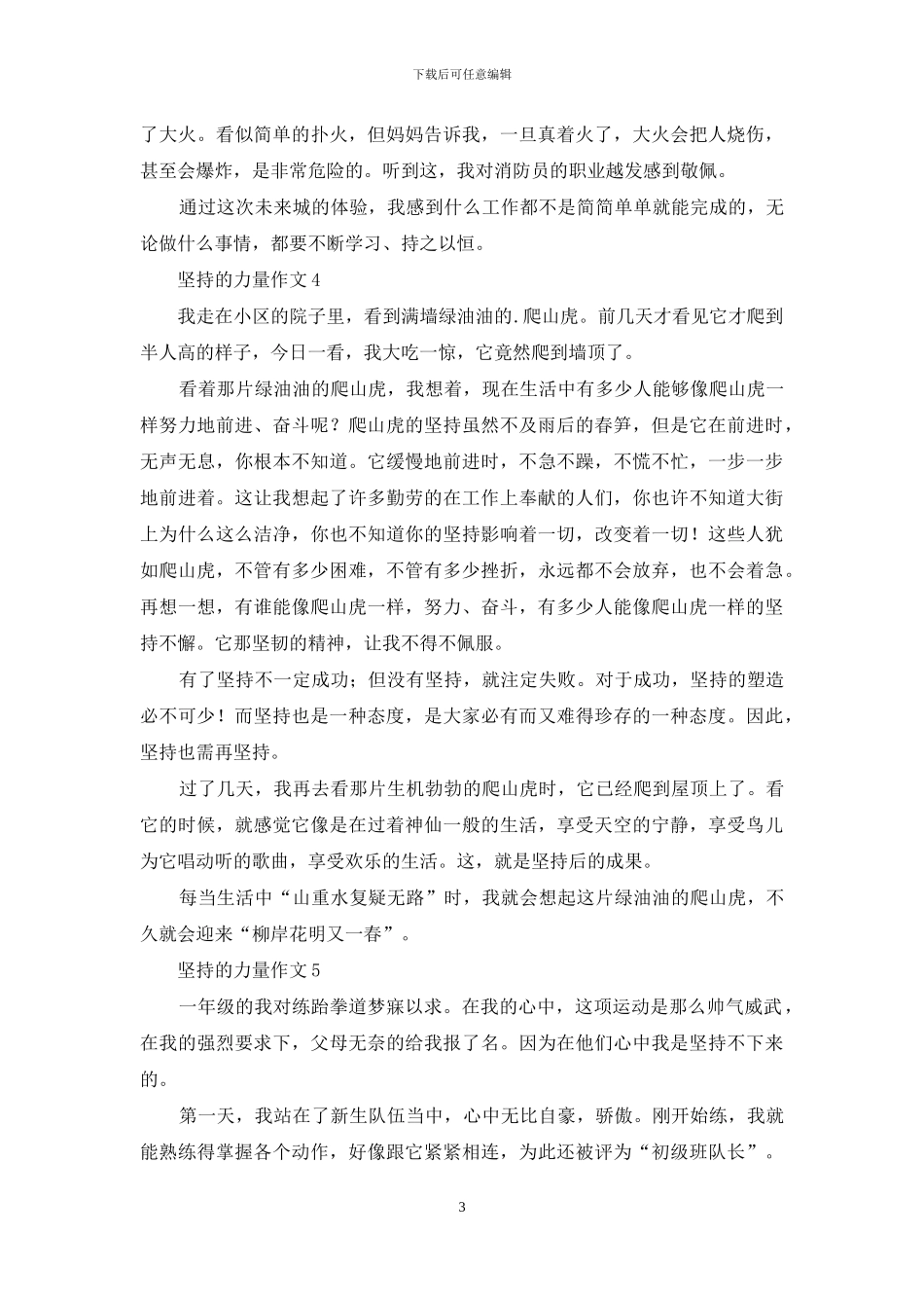 坚持的力量作文_第3页