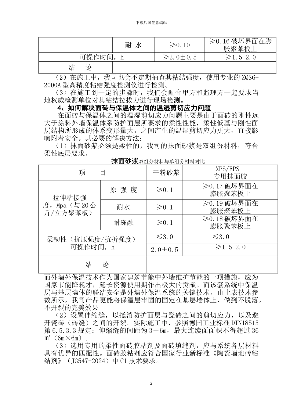 外墙外保温施工组织设计方案与售后服务方案_第2页