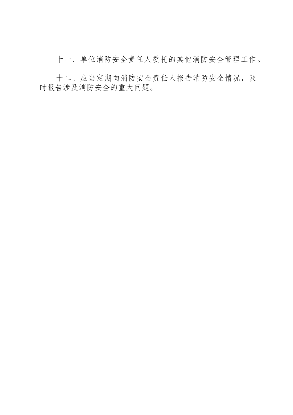 消防安全责任人、消防安全管理人任命书_1_第3页