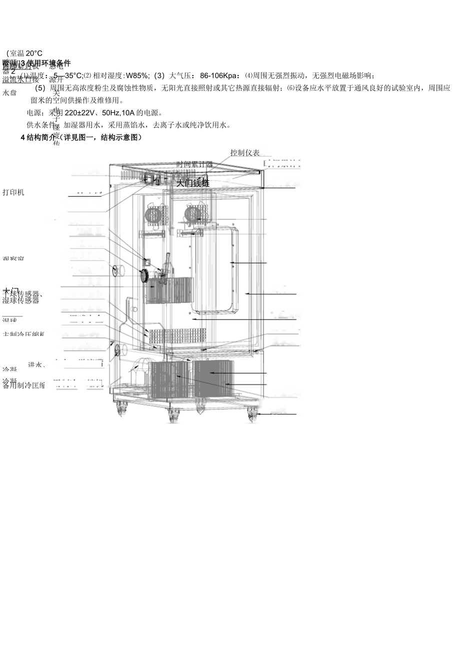 SHH-SD稳定性试验箱说明书_第3页