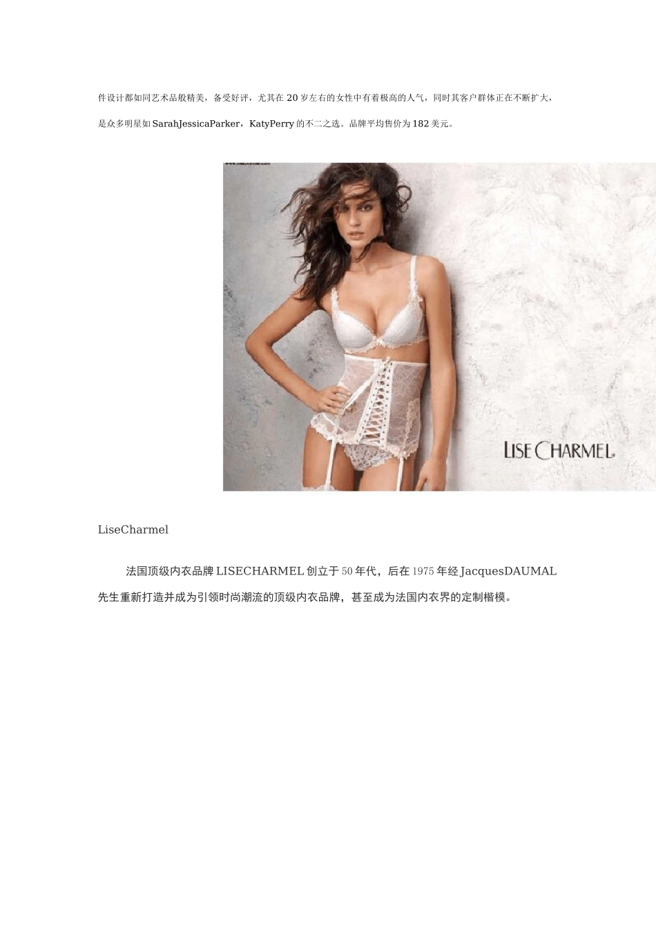 全球奢侈内衣品牌_第2页