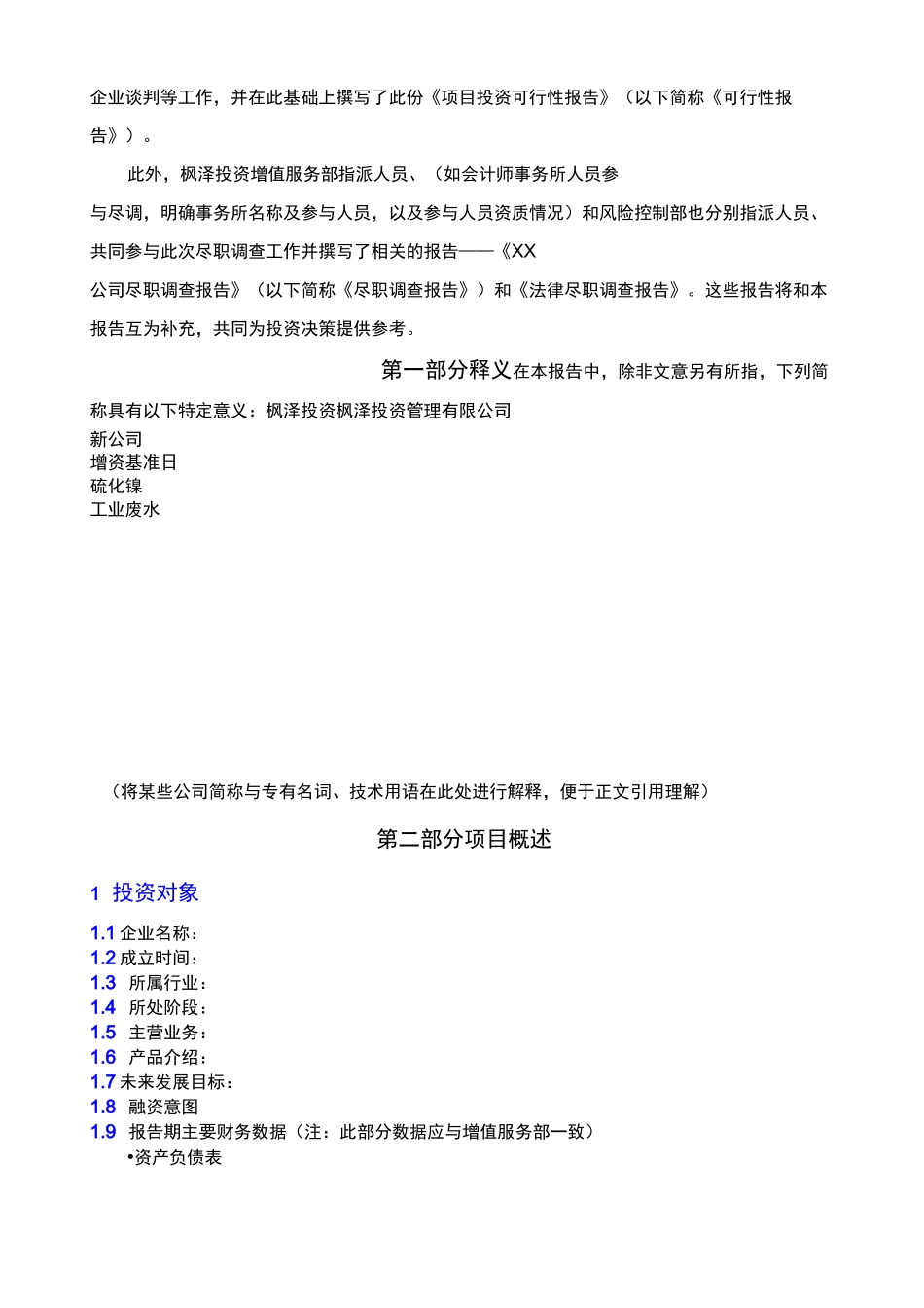 项目投资可行性报告_第2页