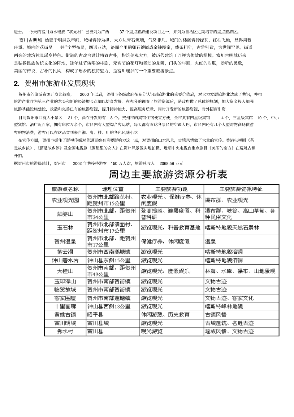 贺州旅游业发展_第3页