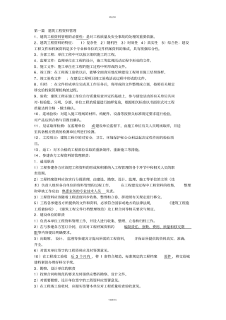 资料员专业管理实务精选