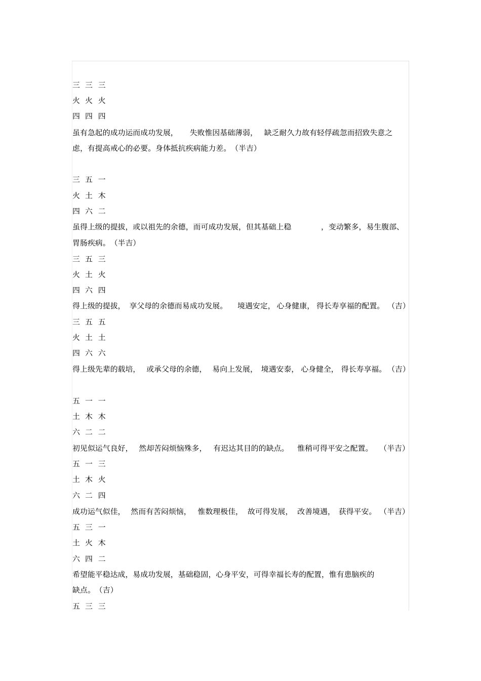 起名必备最佳三才配置_第3页