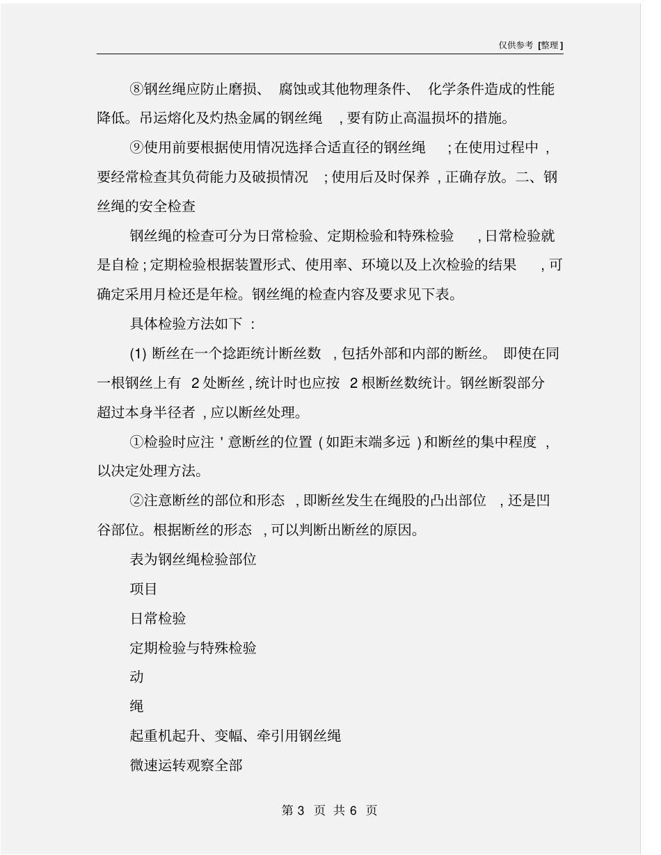 起重机钢丝绳维护保养与安全检查_第3页