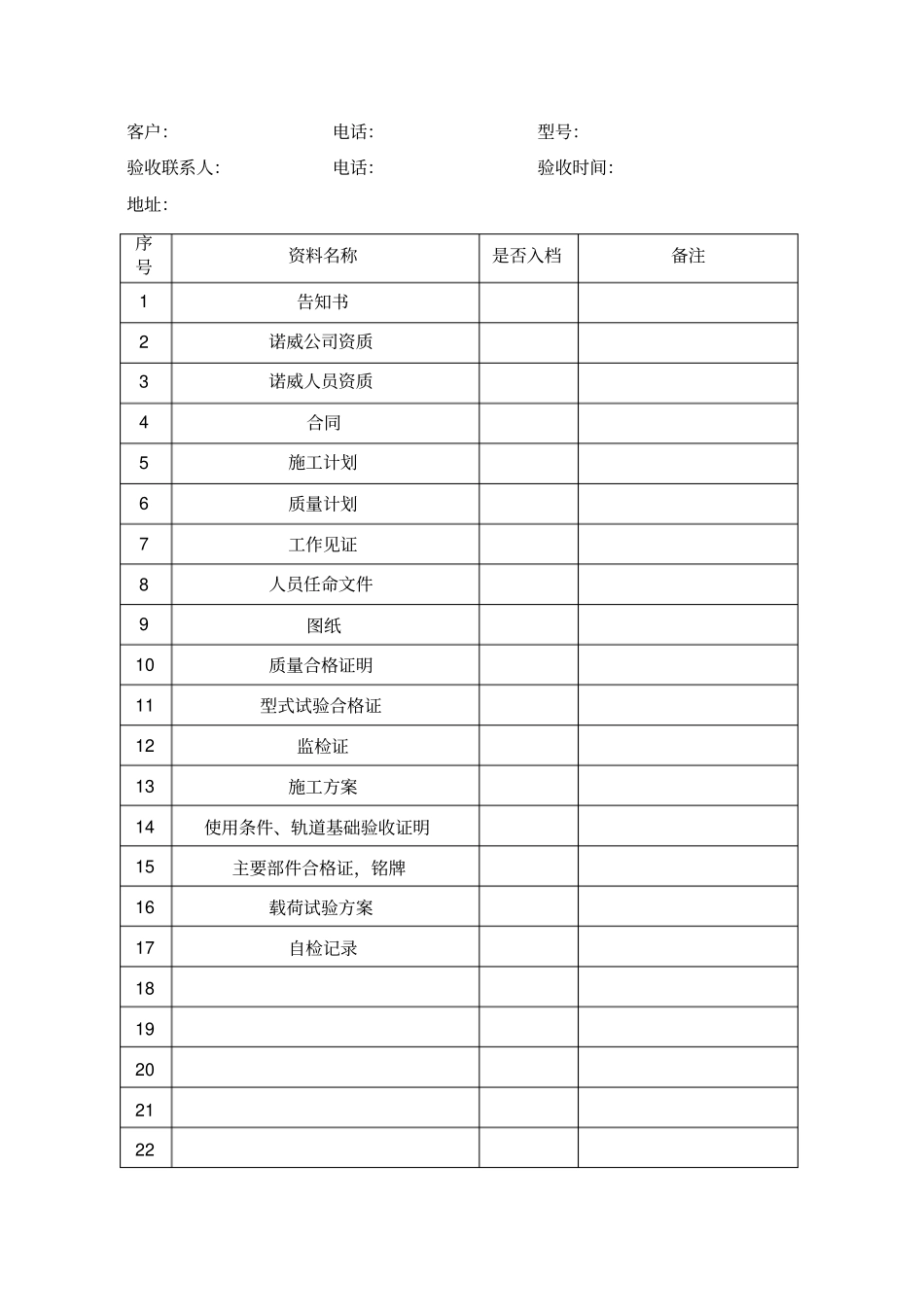 起重机验收资料_第1页