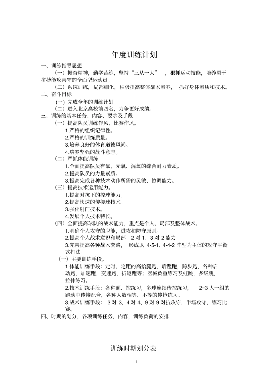 足球训练计划_第1页