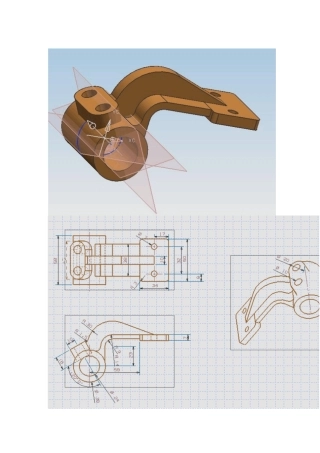 踏架---叉架类零件