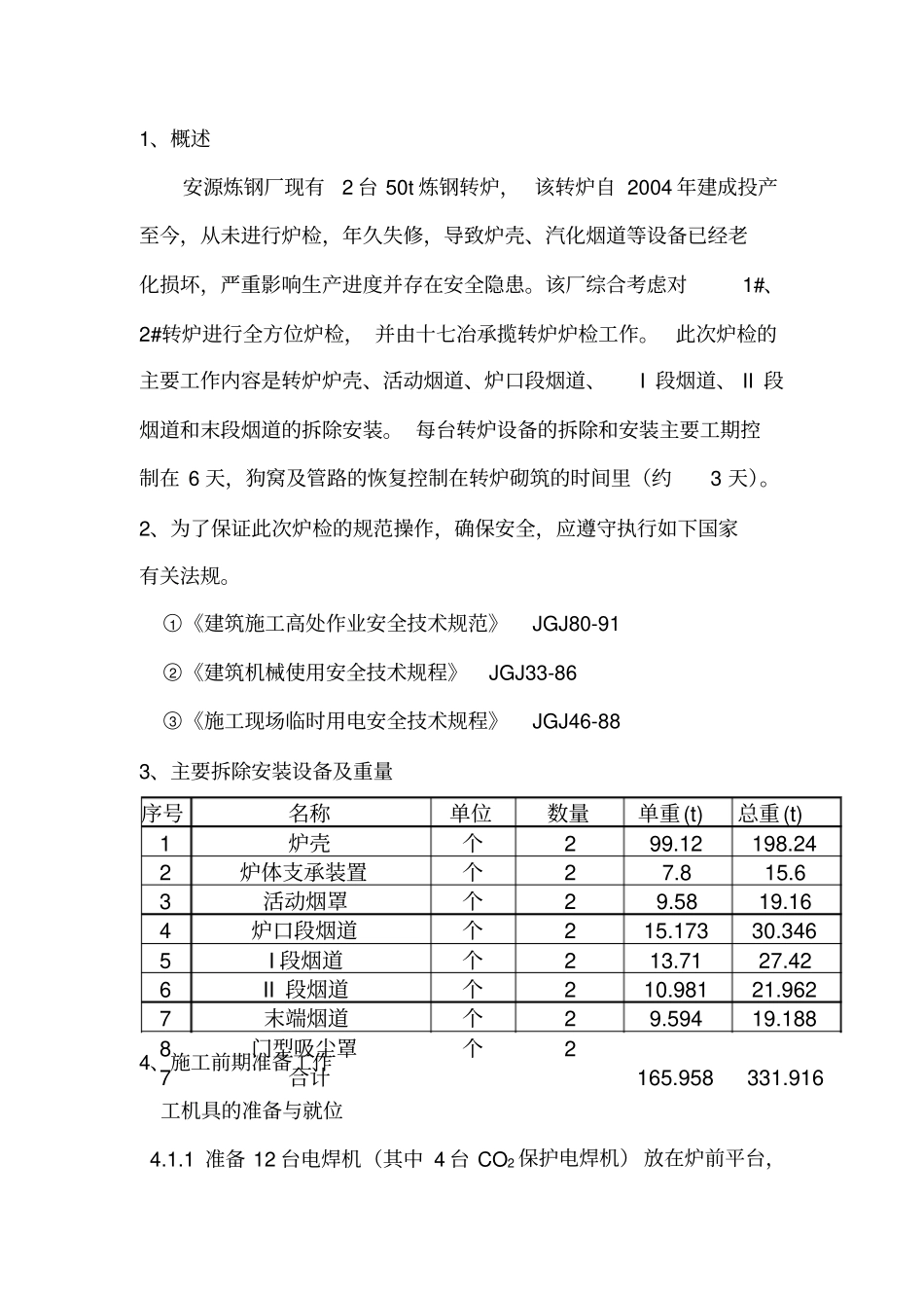 转炉拆除施工方案_第2页