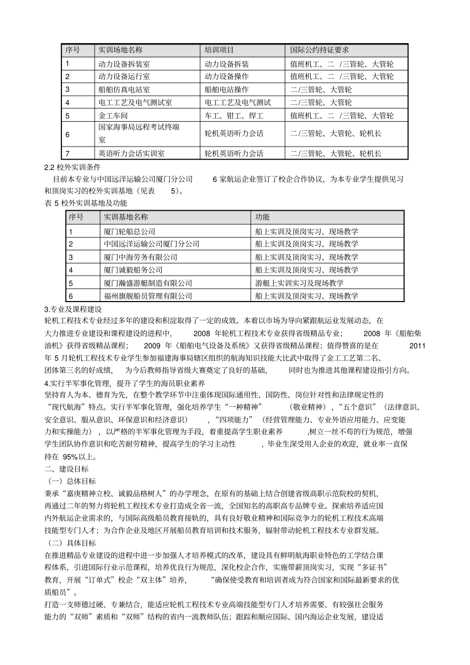 轮机工程技术专业建设方案_第3页
