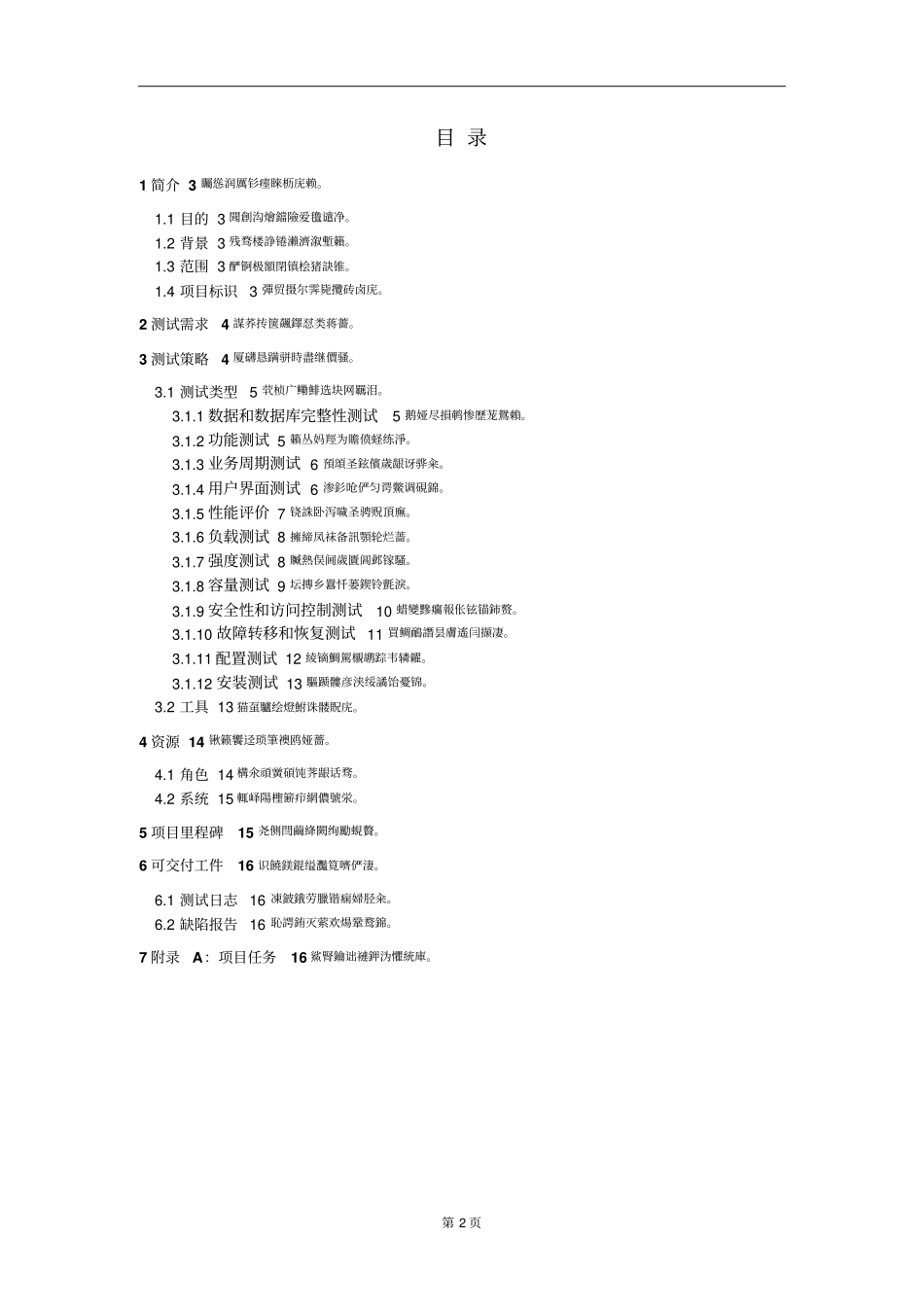 软件检测测验计划_第2页