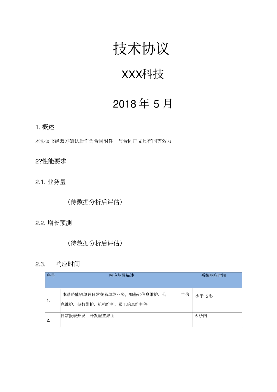 软件系统技术协议_第1页
