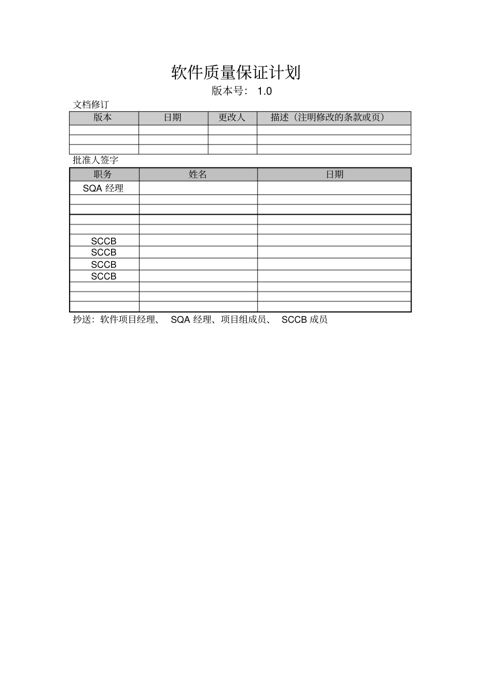 软件质量保证计划_第1页
