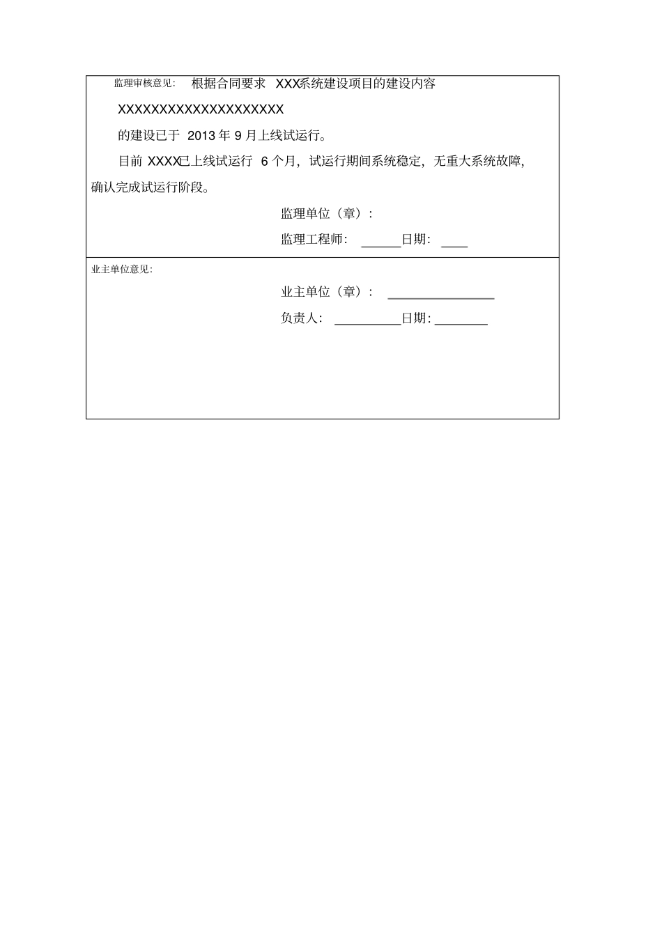 软件项目试运行报告范文_第2页