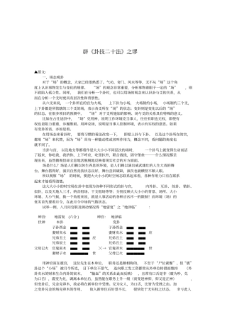 辟刘汶德卦技二十法之谬分析