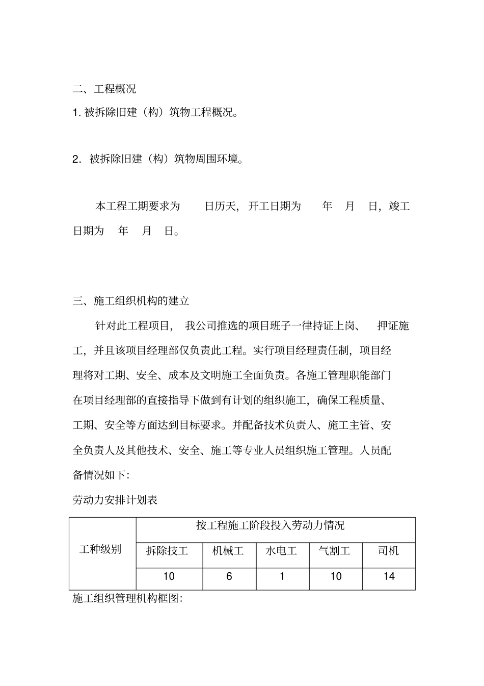 辽宁炼化设备拆除工程有限公司拆除项目施工方案_第2页