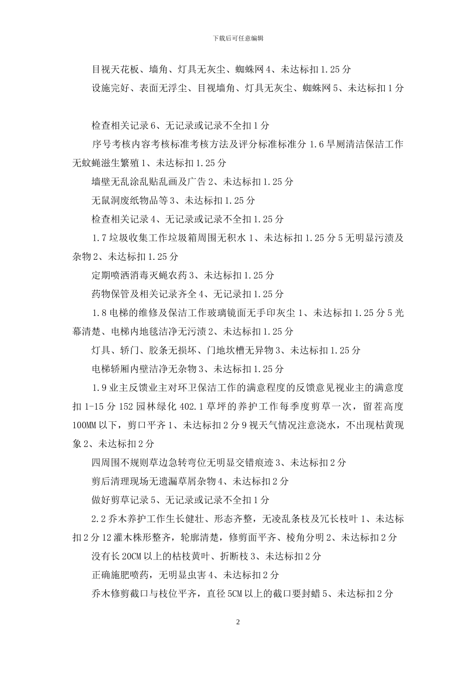 安全生产部对各部门的厂考核细则_第2页