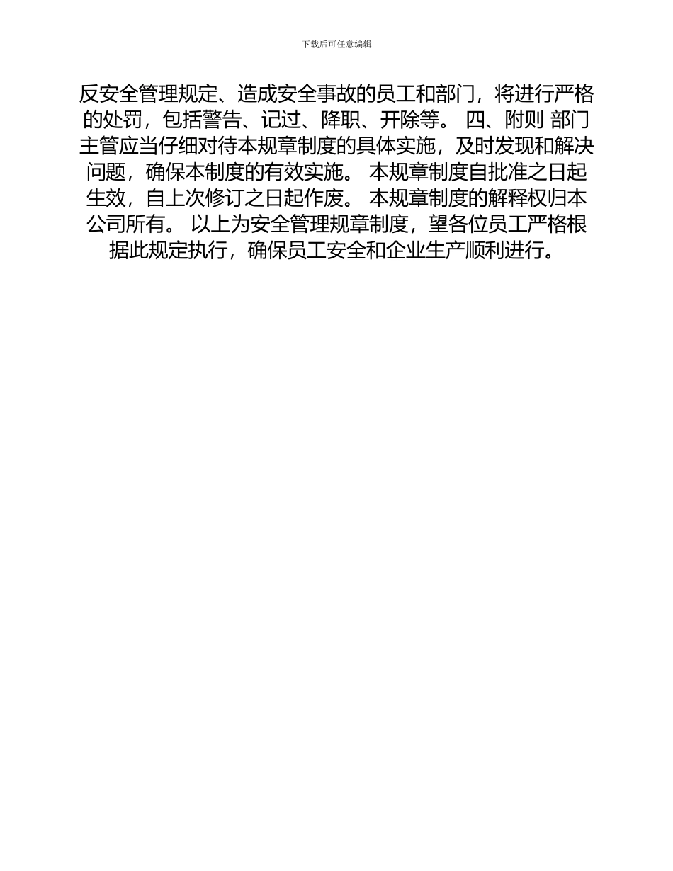 安全管理规章制度_第2页