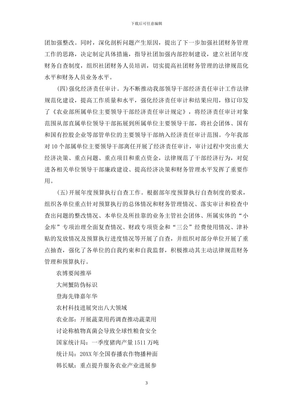 审计见面会发言_第3页