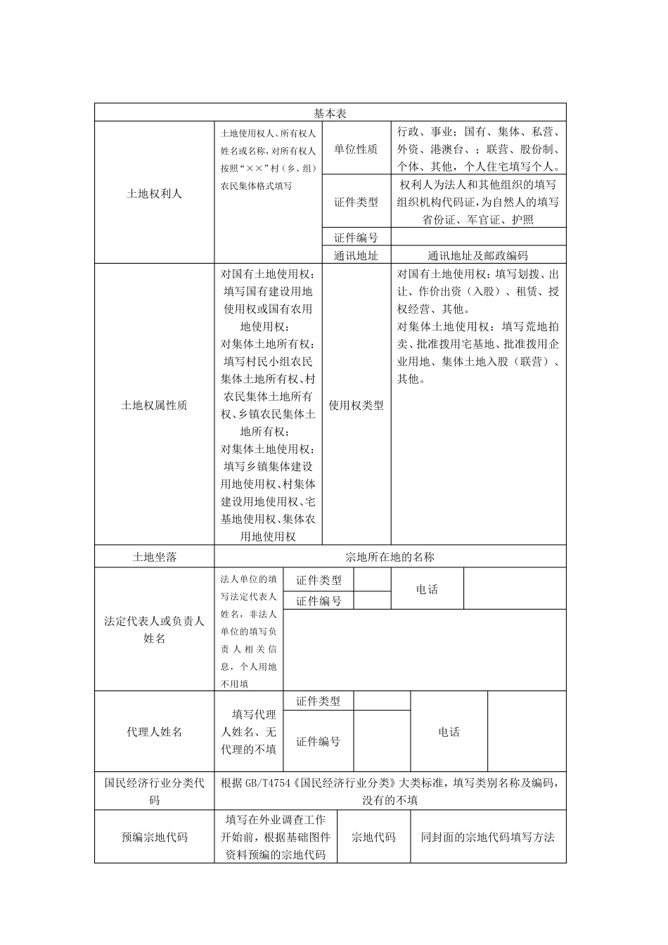 最新地籍调查表填写方法_第2页