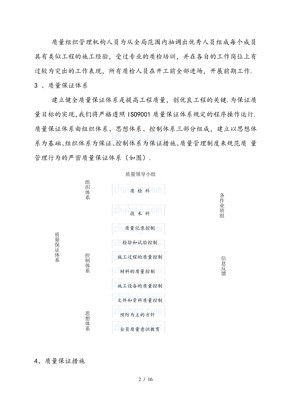 最新施工质量管理体系和保证措施_第2页