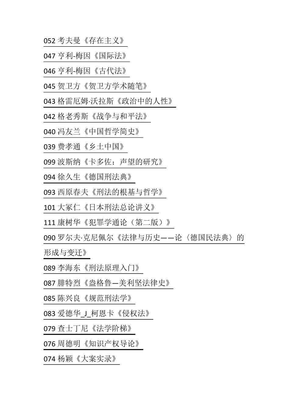 最新法学电子书下载目录_第3页