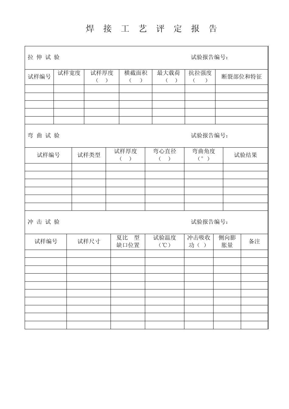 最新焊接工艺评定表格_第3页