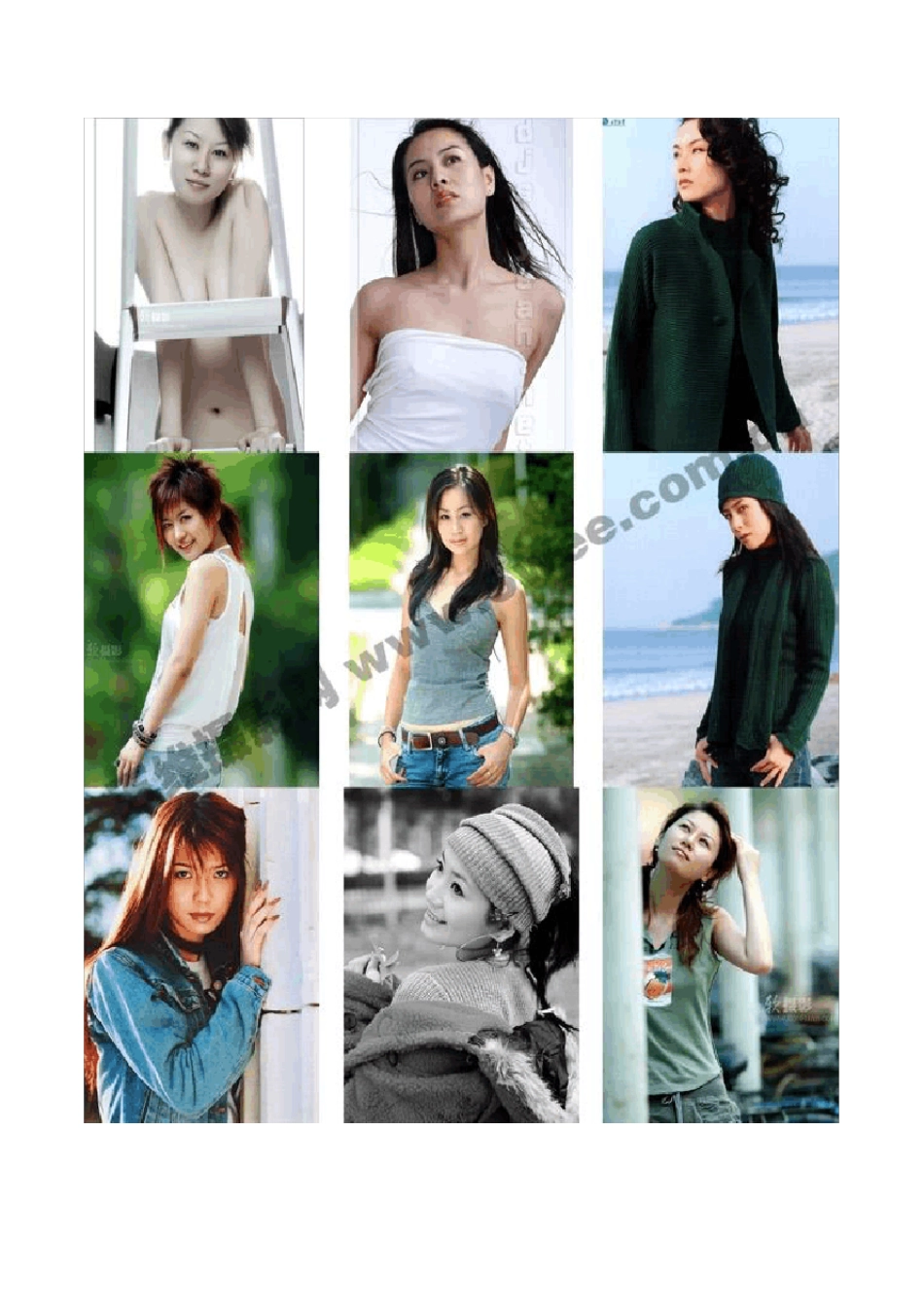 最新版人像摄影模特姿势大全_第2页