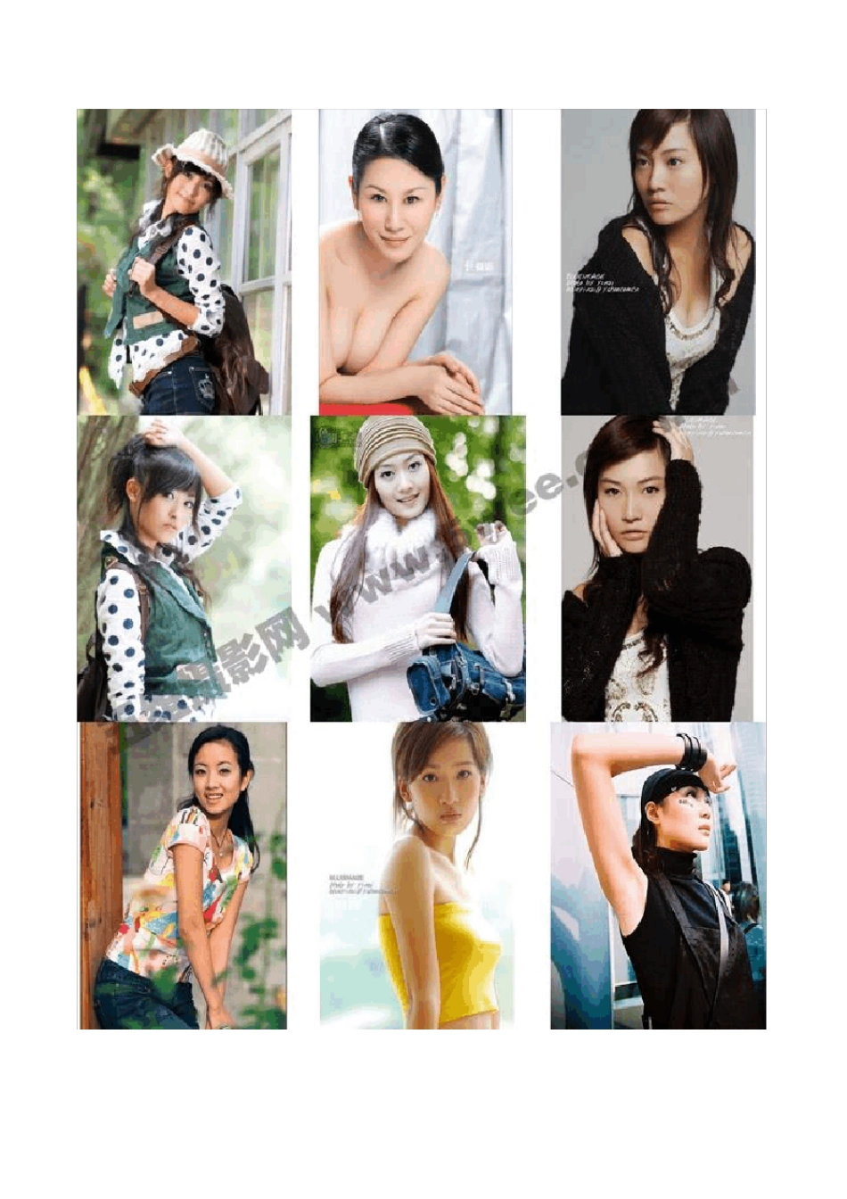 最新版人像摄影模特姿势大全_第3页