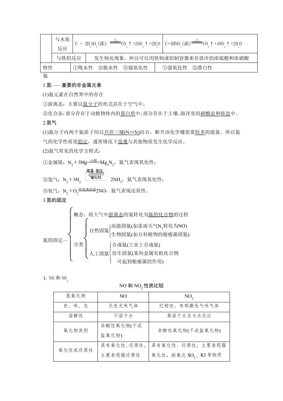 最新版人教版化学必修二56章知识点_第2页