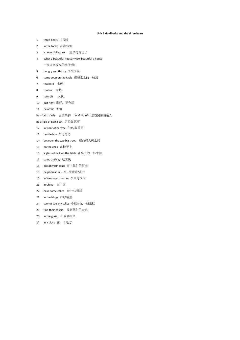 最新苏教译林版小学英语五年级上册5A各单元词组和句子精心整理_第1页