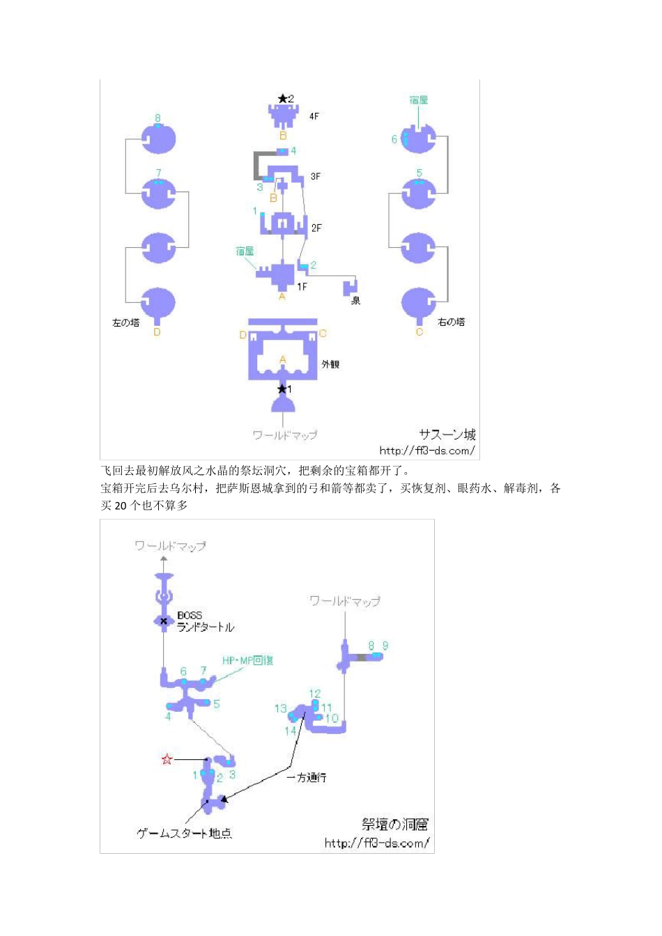 最终幻想3图文攻略_附带地图pdf_第3页