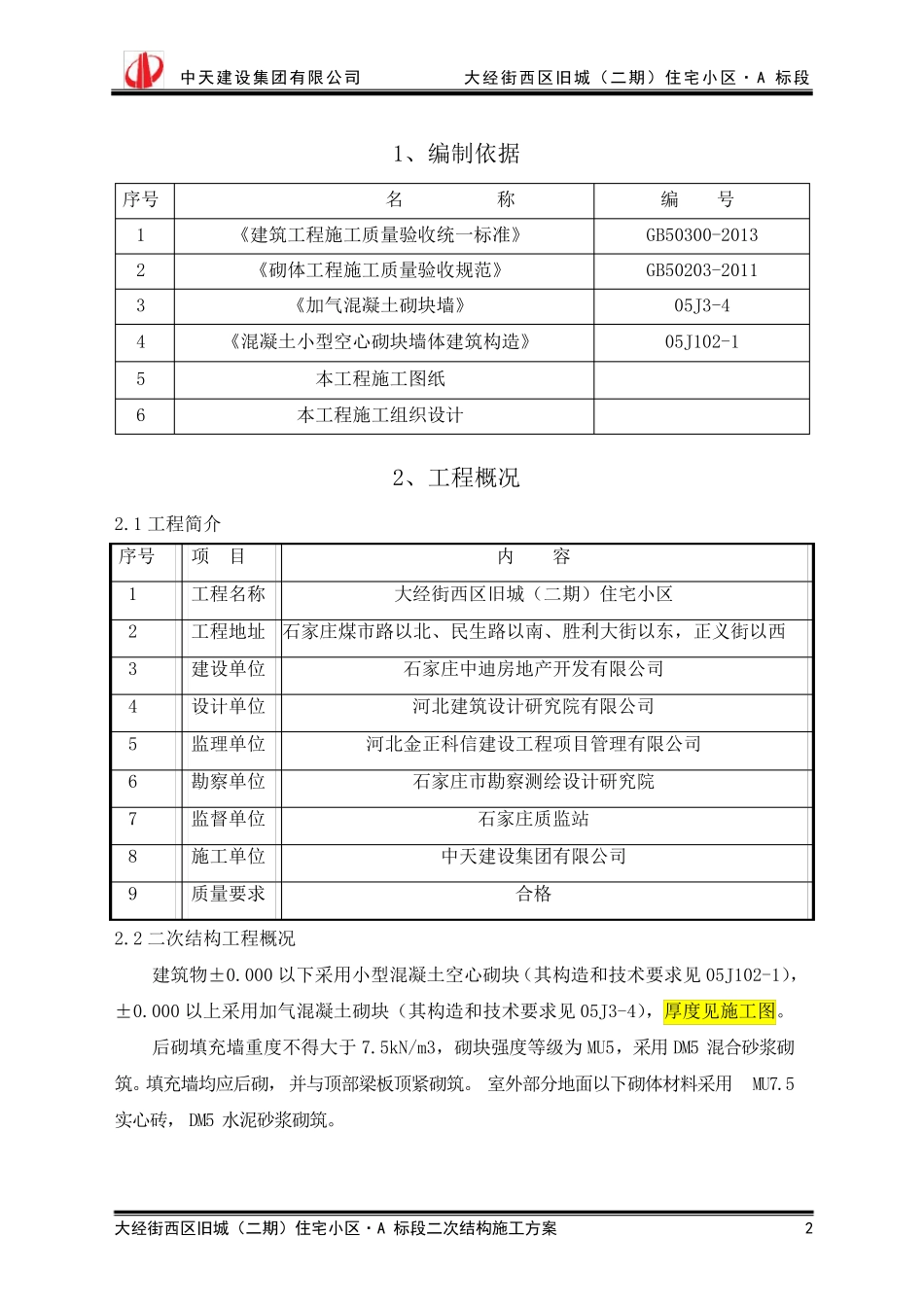 最详细的二次结构施工方案_第3页