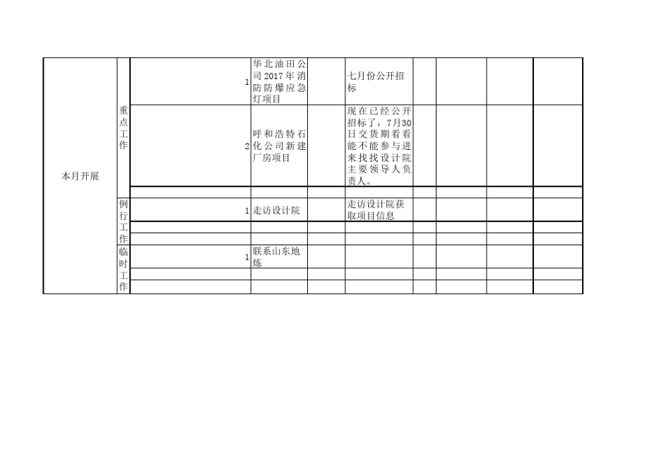 月度计划表模板_第3页