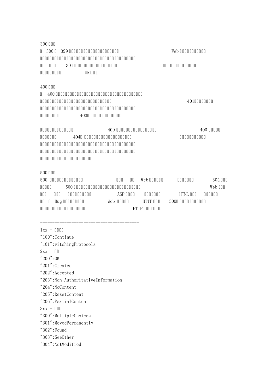 有关http请求返回值的说明_第2页