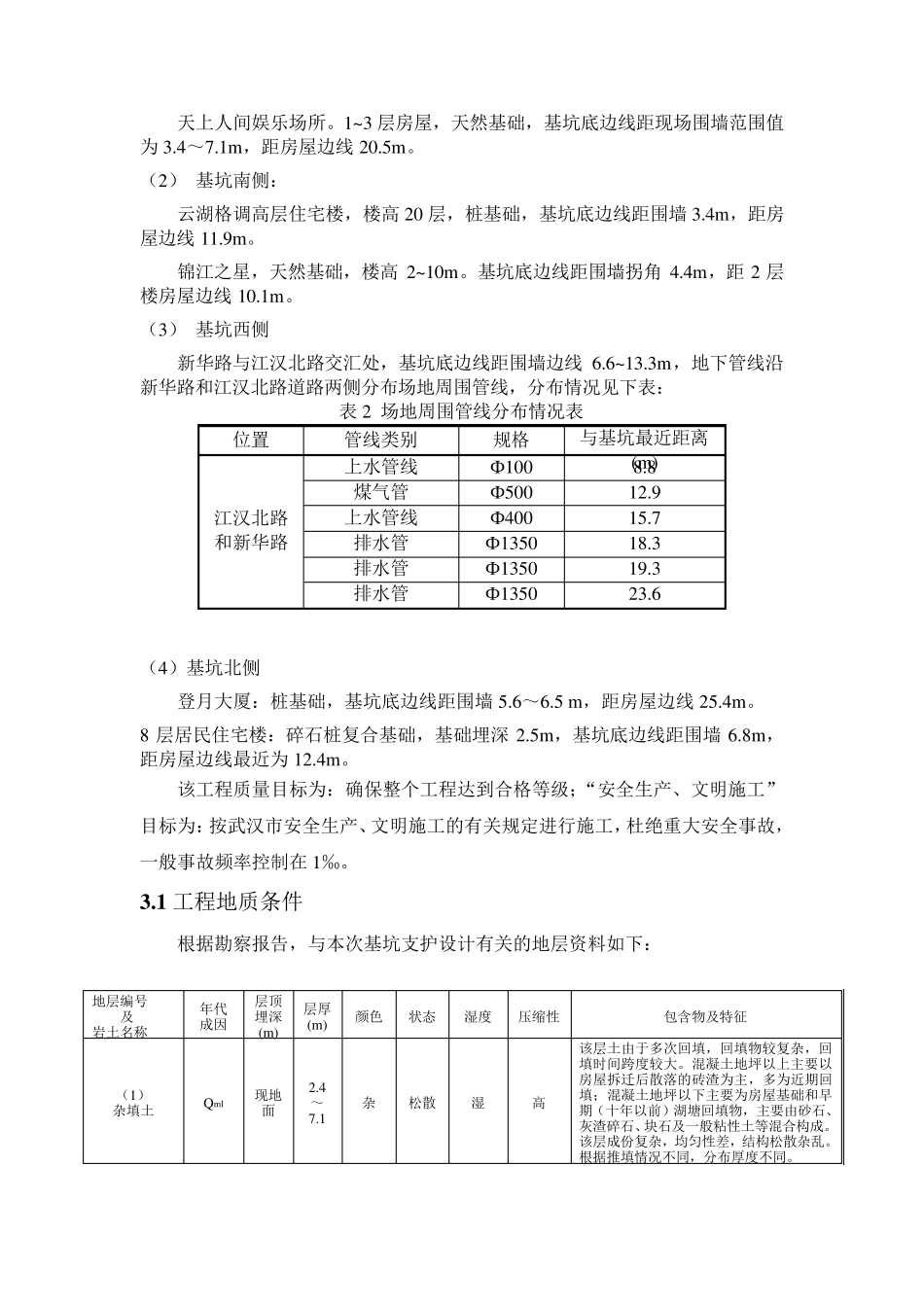有内支撑的土方开挖方案_第2页
